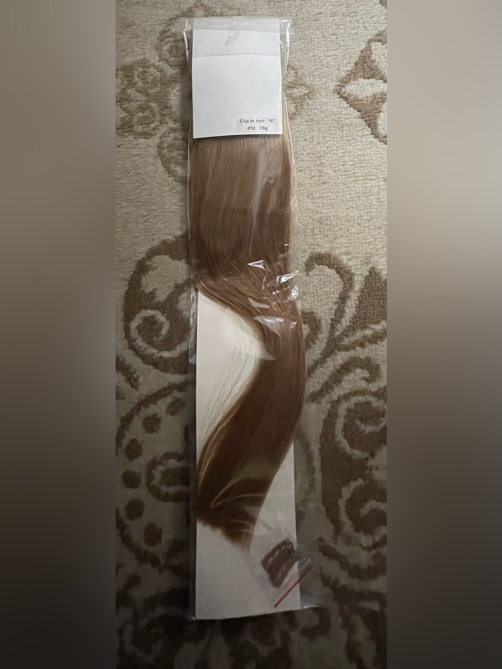 Premium Brown Women’s Hair Extension - Natural Brown 16 inch